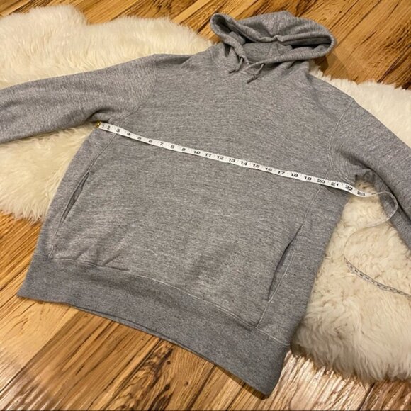 Uniqlo Athletic Grey Hoodie with Pockets Medium - Picture 7 of 12